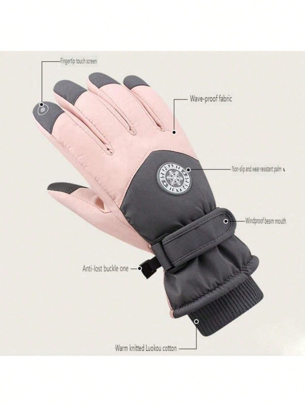 Winter Glove Insulated - 1 pcs Insulated Winter Ski Gloves