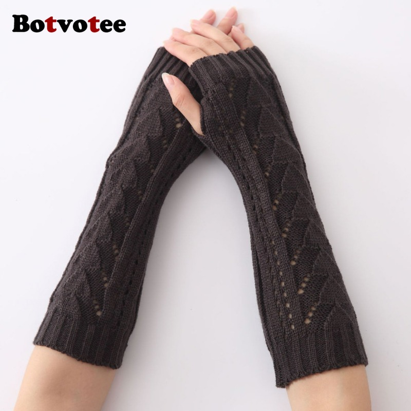 Botvotee for Women Winter Knit - Fingerless Glove Knit review and price