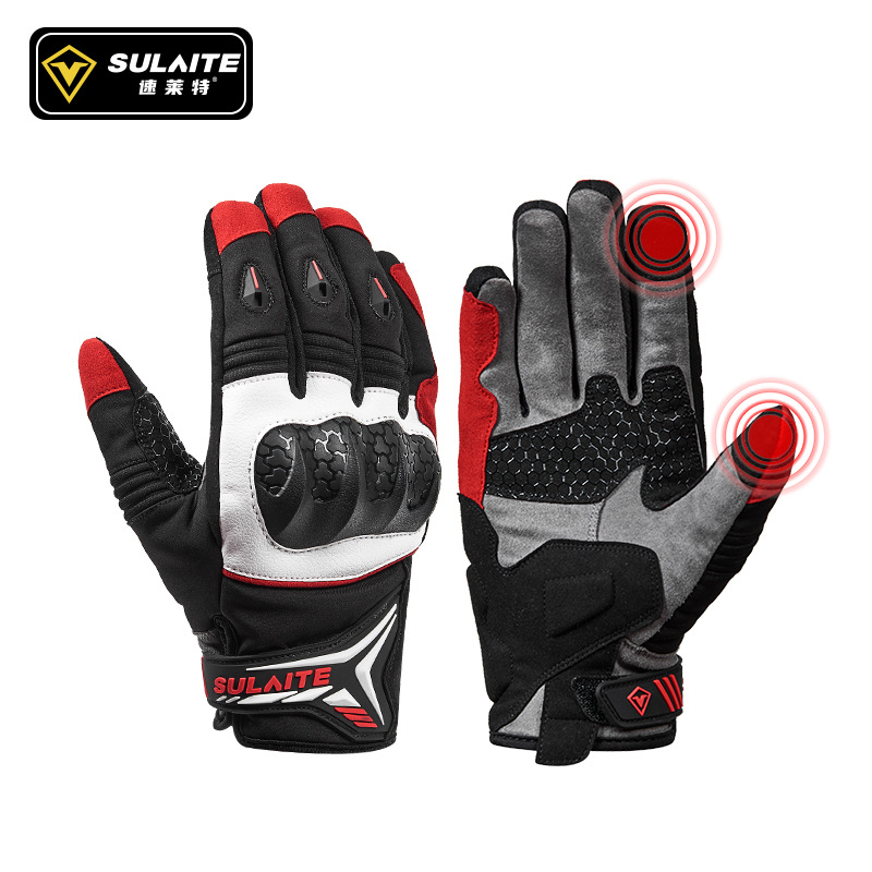 SULAITE Motorcycle Gloves Men  - Motorcycle Glove Knuckle review and price