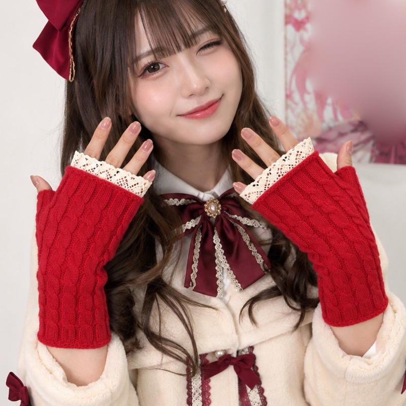 Y2K Women Lace Fingerless Glov - Fingerless Glove Knit review and price