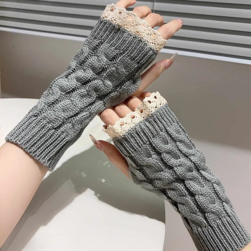 Y2K Women Lace Fingerless Glov - Fingerless Glove Knit review and price