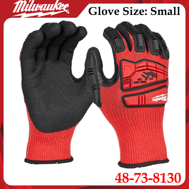 Milwaukee 48-73-8130 Small Imp - Work Glove Impact review and price