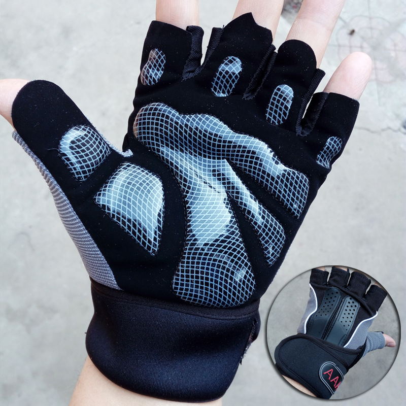 Half Finger Guantes Protective - Workout Glove Gym review and price