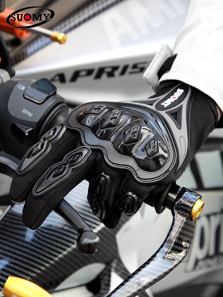 SUOMY Summer Touchscreen Motor - Motorcycle Glove Knuckle review and price